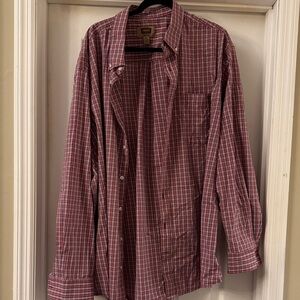 The Foundry Supply Co. Red Plaid Men's Shirt